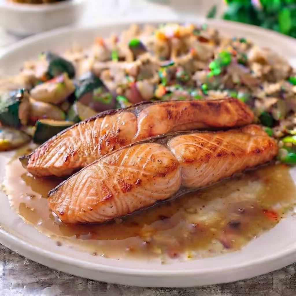 Fresh Hibachi Salmon